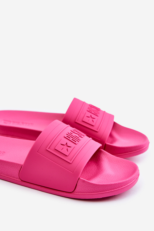 Світлі жіночі тапочки Big Star OO274037 Фуксія