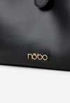 Сумка-шопер з пряжкою NOBO BAG6010-020 Чорна