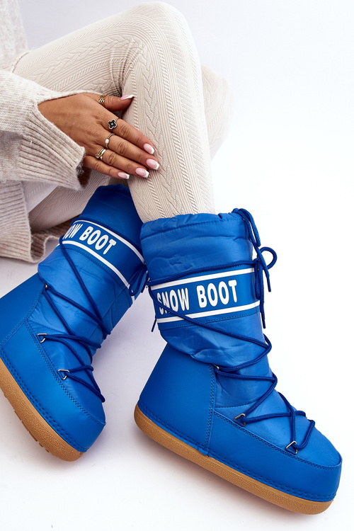 Жіночі високі зимові черевики Blue Venila