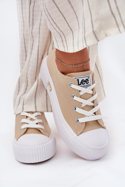 Жіночі Кросівки На Платформі Бежеві LEE ISLA C WOMEN LOW 50251001
