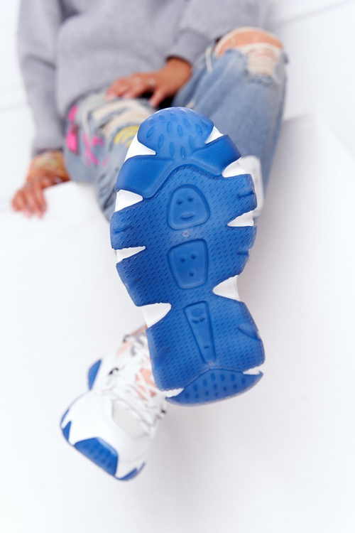 Спортивне взуття на масивній підошві GOE HH2N4034 біло-рожевий