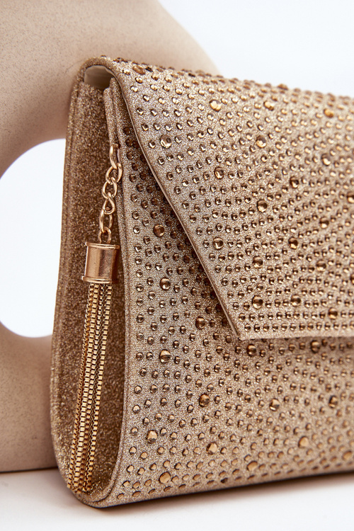 Декорована офіційна сумка-клатч Edela Pink