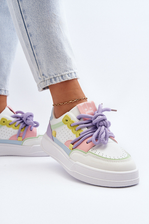 Жіночі кросівки з еко шкіри Multicolor Avanalis