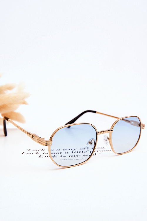 Модні сонцезахисні окуляри Ful Vue V160049 Gold-Blue