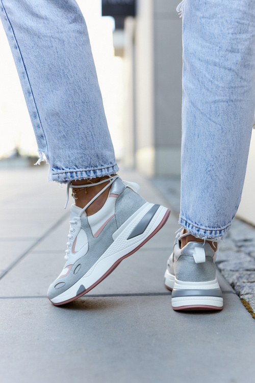 Жіночі спортивні кросівки Sneakers White And Grey Spencer