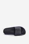 Легкі чоловічі тапочки з логотипом Big Star OO174030 Чорні