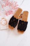 Світлі жіночі тапочки Black Polly 
