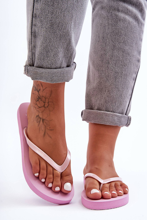 Жіночі шльопанці 4F 4FSS23FFLIF064-56S Рожеві