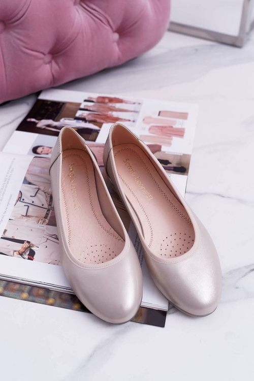 Жіночі балетки Sergio Leone Gold Plex