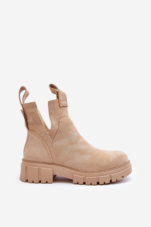 Робочі черевики з вирізом Light Beige Heaven