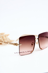 Квадратні сонцезахисні окуляри Prius V508 Gold & Brown