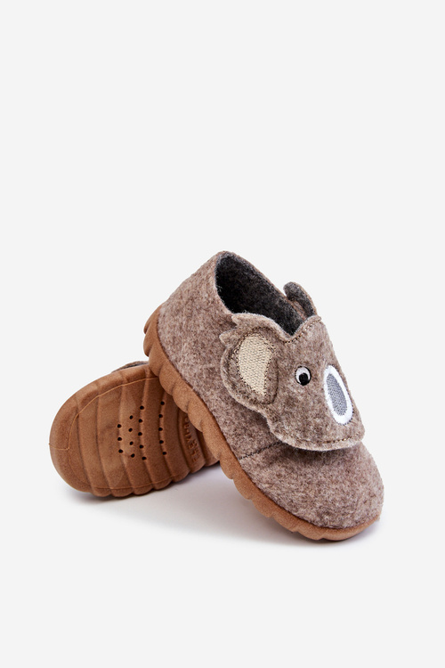 Дитячі тапочки Befado Koala 620P002 Бежеві