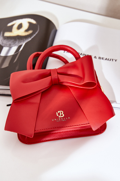 Мала Сумка З Бантом Червона Nesehe