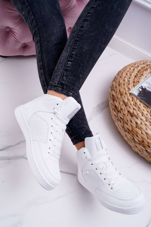 Жіночі високі кросівки Big Star білі EE274210