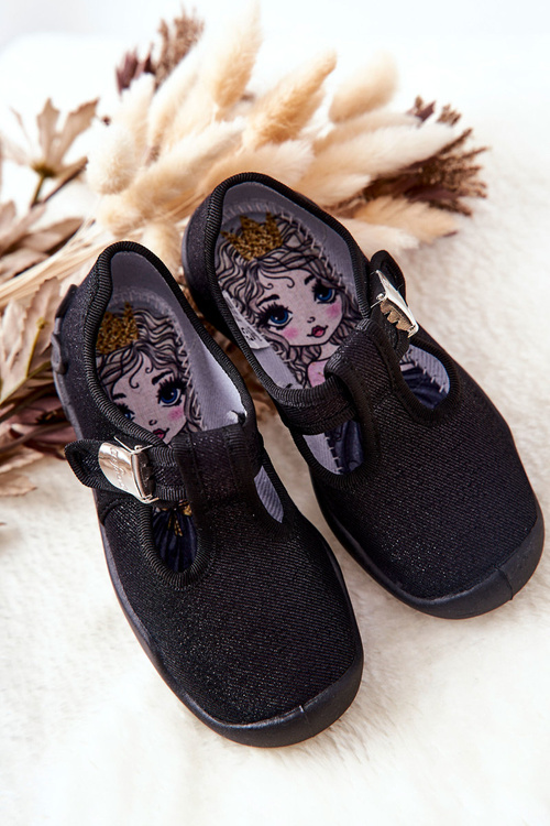 В'єтнамки Ballerinas Befado Shiny 115X006 Black