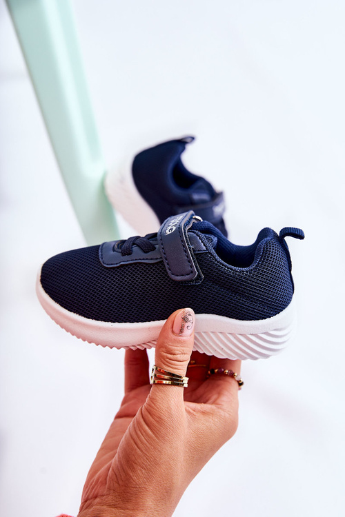 Дитяче спортивне взуття на липучці Blue Lexy