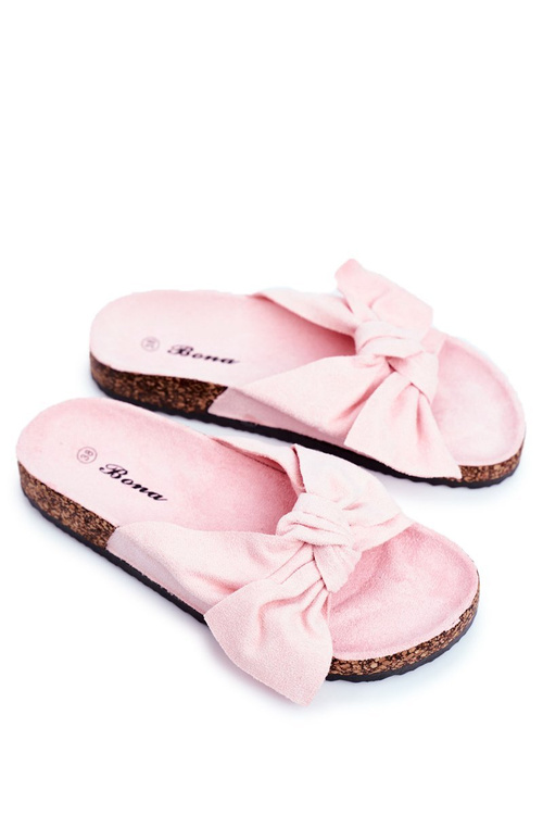 В'єтнамки з пробковою підошвою Пудровий рожевий Wendy