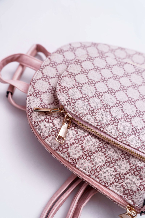 Класичний жіночий рюкзак Рожевий Елегант