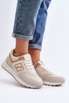 Жіночі бежеві спортивні кросівки Alettesa
