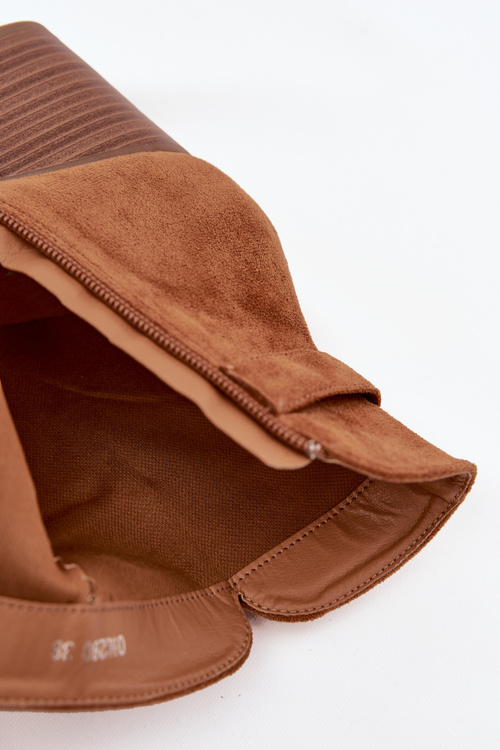 Жіночі черевики на каблуці з бахромою Camel Rosabella