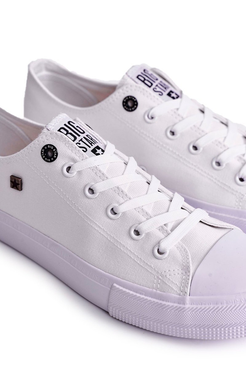 Чоловічі класичні низькі кросівки BIG STAR AA174010 Білі