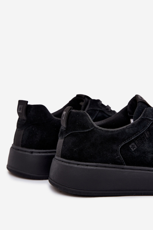 Чоловічі Кросівки На Платформі З Замші Big Star OO174012 Чорні