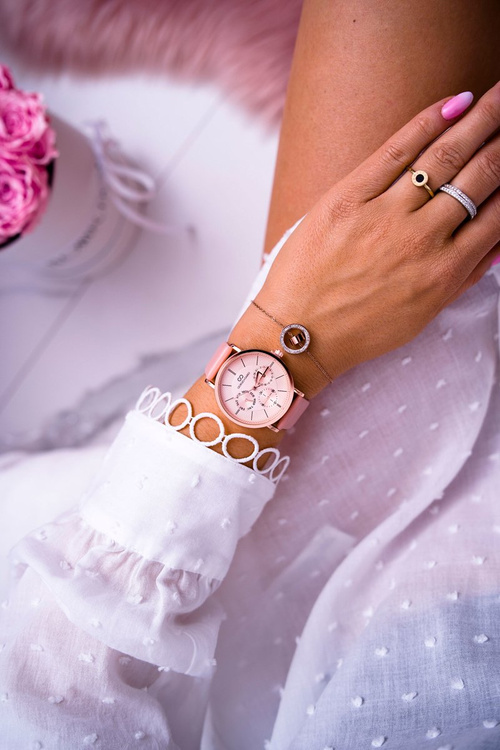 Жіночий годинник Giorgio & Dario Pink Ranaha