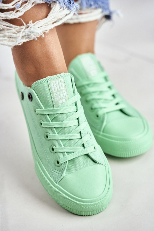 Жіночі класичні низькі кросівки BIG STAR AA274030 Green