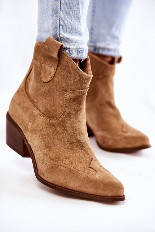 Жіночі ботильйони Spitz Lewski Shoes 3236 Beige