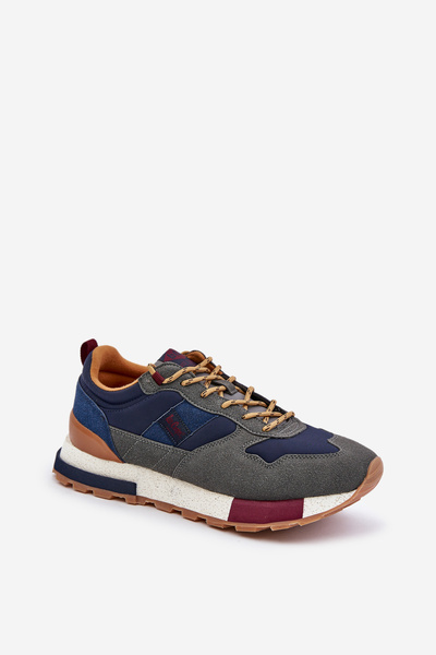 Чоловічі утеплені кросівки Lee Cooper LCJ-24-03-3006 сірі