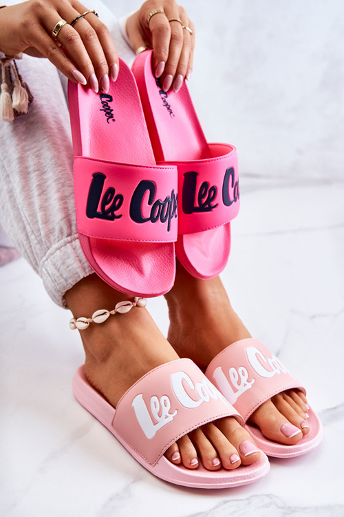 Жіночі тапочки Lee Cooper LCW-22-42-1000 Neon Pink