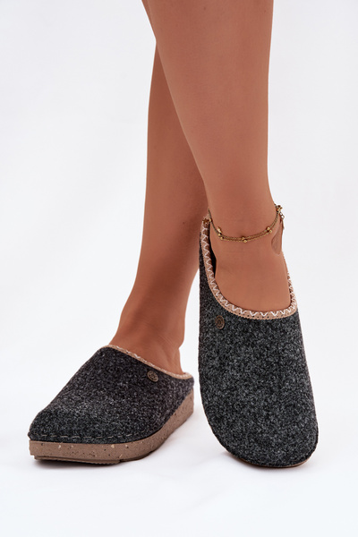 Домашнє Взуття Жіночі Тапочки Inblu ED000031 Сірі