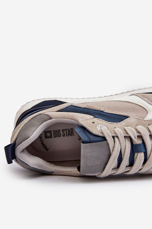 Чоловічі кросівки з системою Memory Foam Big Star NN174348 сірі