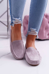 Мокасини жіночі комфортні з еко-замші Lila Pink Lemma