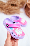 Дитяче взуття Foam Slides Purple Ponies Pony