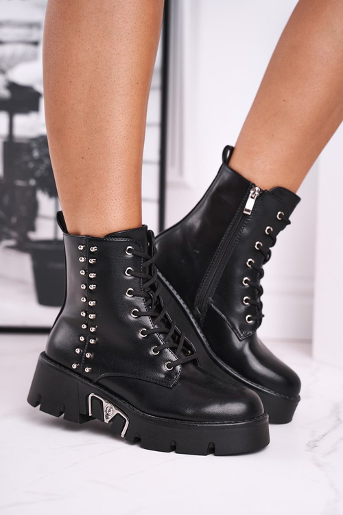 Жіночі черевики Grunge Black Hard Rock