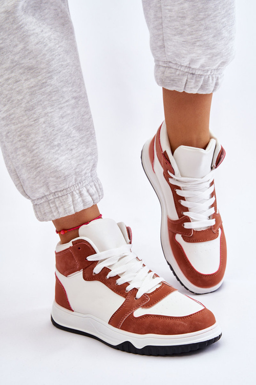 Високе жіноче спортивне взуття Кросівки білого кольору та Camel Rumor