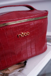 Велика жіноча косметичка червона NOBO NCOS-I0331-C005