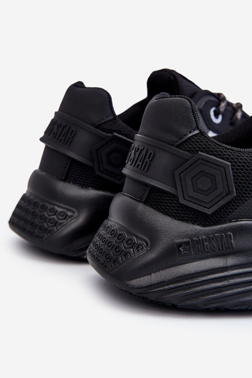 Чоловічі легкі кросівки Memory Foam System Big Star LL174150 Чорні