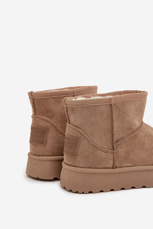 Дитячі зимові чоботи з хутром Big Star SS374020 Бежеві