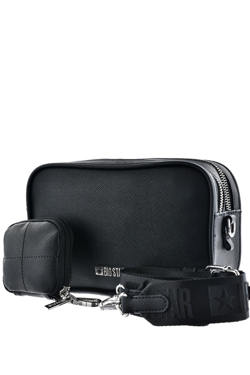 Шкіряна сумка Big Star LL574111 чорна