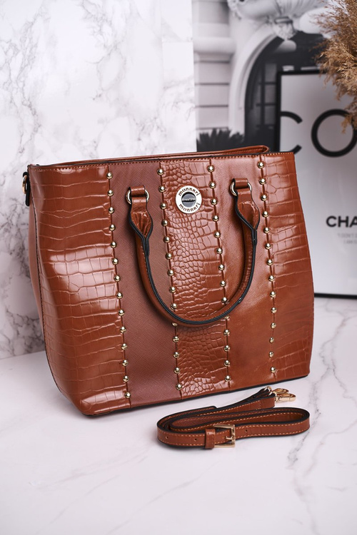 Елегантна карамельна сумочка MONNARI MONNARI BAG4590-017 тваринний принт