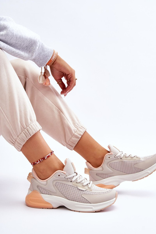 Зручне спортивне взуття Memory Foam System Big Star LL274336 Beige