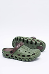 Зелені чоловічі садові легкі шльопанці Kroks Eva