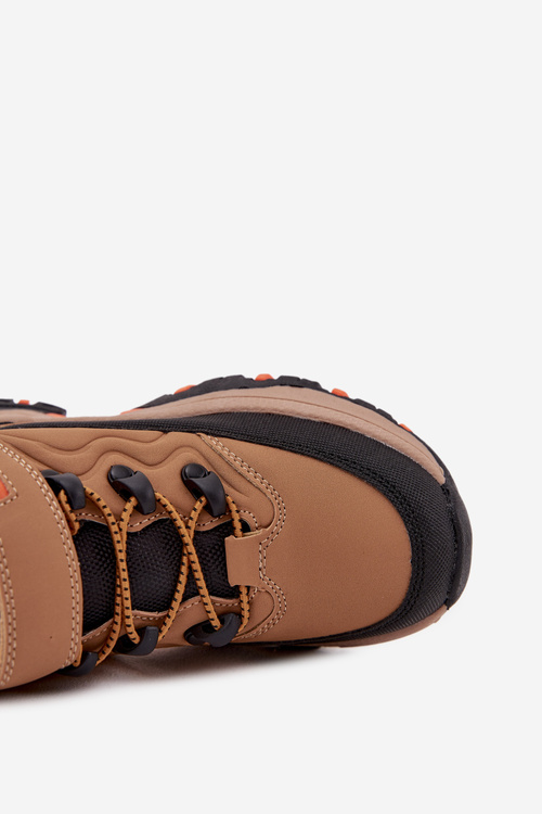 Дитячі зимові чоботи на липучках Big Star SS374012 Коричневі