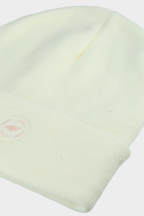 Дитяча зимова шапка 4F Кремовий 4FJWAW24ACAPU444-12S