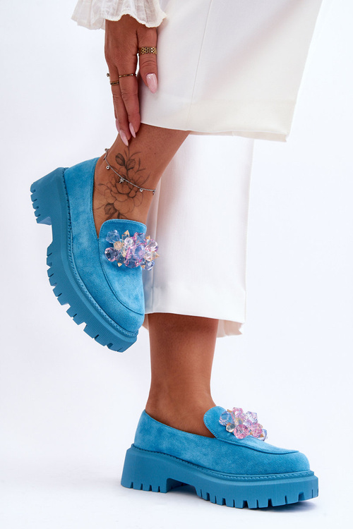 Жіночі лофери Crystal Blue Avril