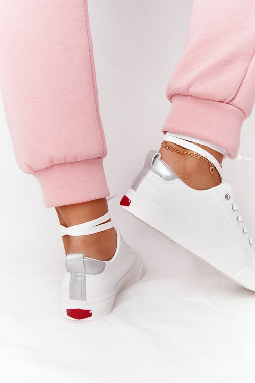 Жіночі шкіряні кросівки CROSS JEANS HH2R4001C Білі