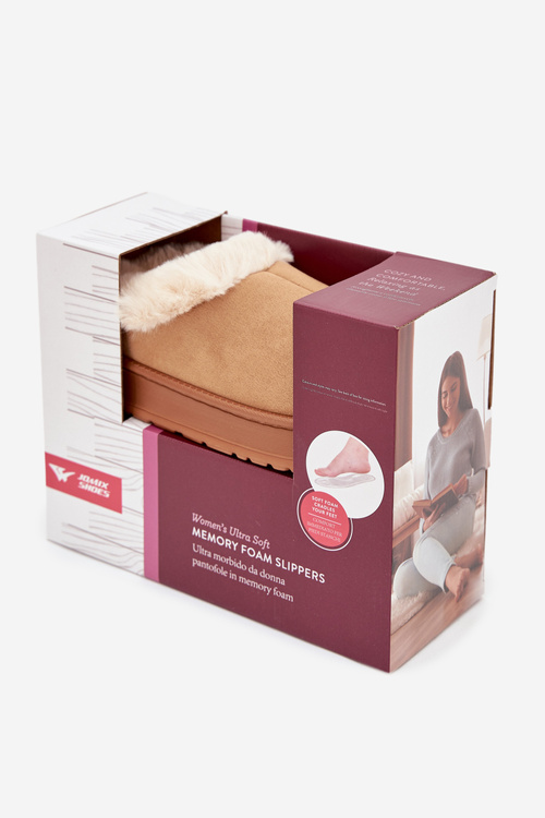 Жіночі капці з хутром Camel Eveline