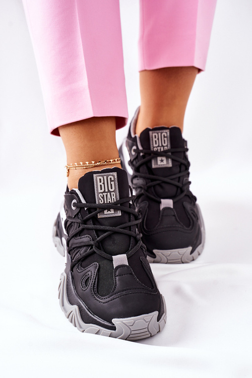 Жіноче спортивне взуття Memory Foam Big Star II274089 Чорний